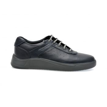 Pantofi OTTER bleumarin, 2055273, din piele naturala