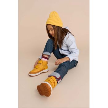 Reima pantofi copii Patter 2.0 culoarea galben
