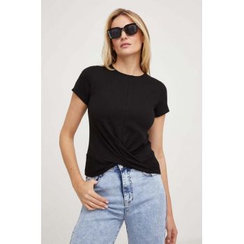 Answear Lab tricou femei, culoarea negru