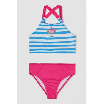 Costum de baie cu bretele incrucisate