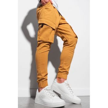 Pantaloni cargo cu snur