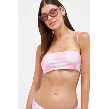 Stine Goya sutien de baie culoarea roz, cupa moale