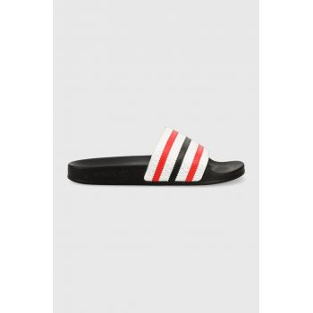 adidas Originals papuci Adilette bărbați, culoarea negru