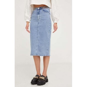 Answear Lab fusta midi, drept