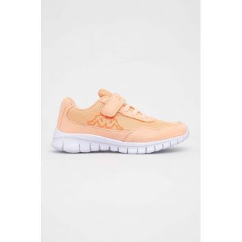 Kappa sneakers pentru copii culoarea portocaliu ieftini