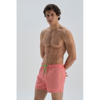Pantaloni scurti de inot cu talie ajustabila