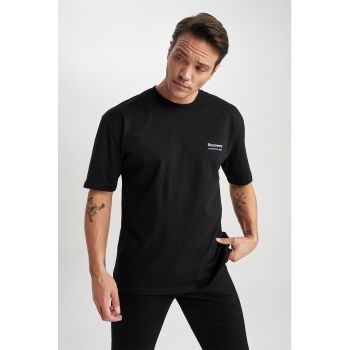 Tricou de bumbac cu imprimeu foto