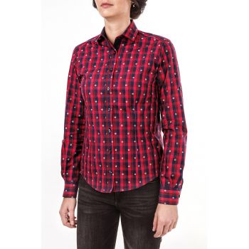 Camasa slim fit in carouri