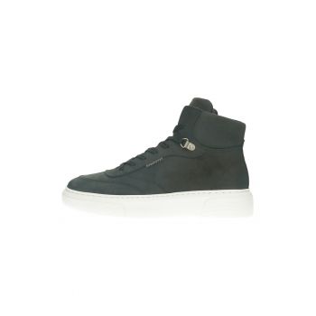 Pantofi sport mid-high de piele