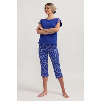 Pijama cu imprimeu grafic Khloe
