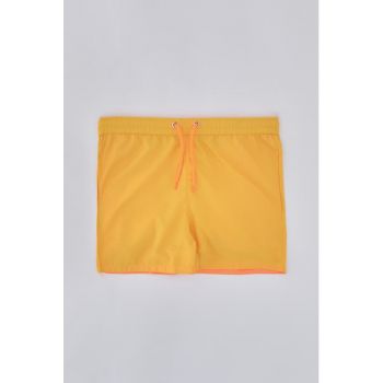 Pantaloni scurti de inot cu talie ajustabila