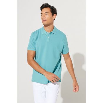 Tricou polo slim fit