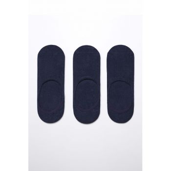 Set de sosete foarte scurte din amestec de bumbac Pinknav - 3 perechi