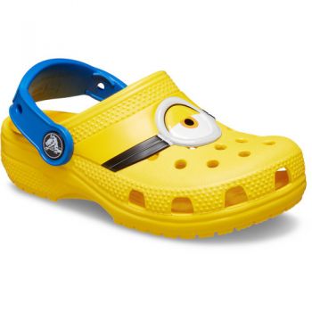 Slapi copii Crocs Fun Lab Classic I Am Minions Toddler Clog Jr 206810-730 ieftine