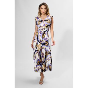 Rochie Carmen Violet Multi