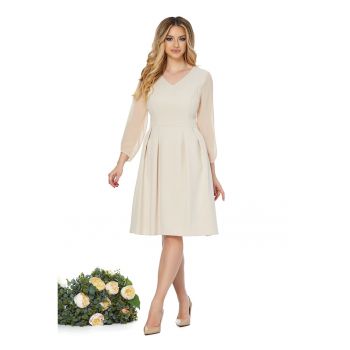 Rochie midi evazata