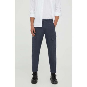Levi's pantaloni XX TAPER CARGO barbati, culoarea gri, drept ieftini