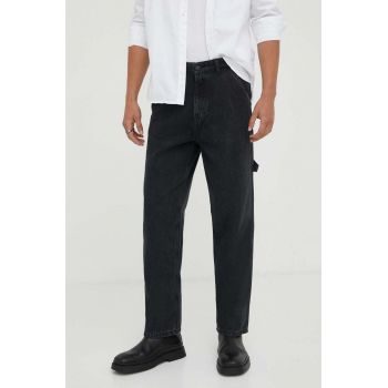 Marc O'Polo jeansi DENIM barbati, culoarea negru de firma originali