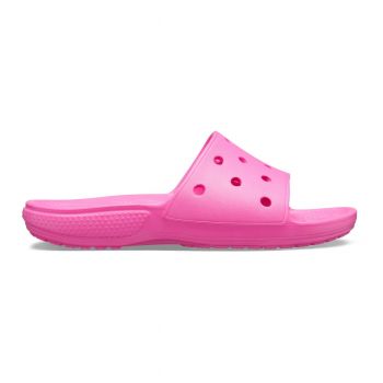 Papuci Classic Crocs Slide Iconic Crocs Comfort Roz - Electric Pink ieftini