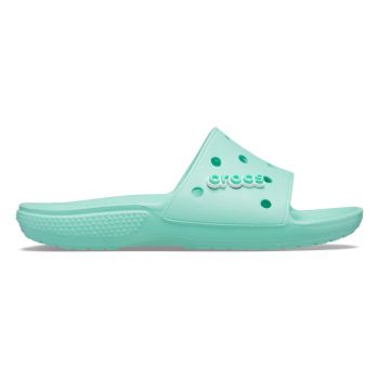 Papuci Classic Crocs Slide Iconic Crocs Comfort Verde - Pistachio de firma originali