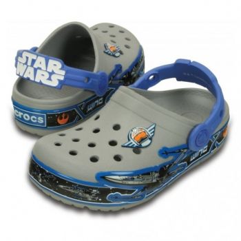 Saboti Crocs Lights Star Wars Xwing Clog Gri - Grey ieftini