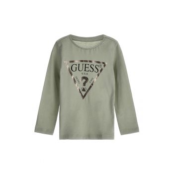 Bluza de bumbac cu imprimeu logo