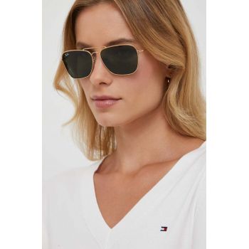 Ray-Ban ochelari de soare culoarea auriu