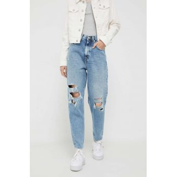 Tommy Jeans jeansi Mom Jean femei high waist