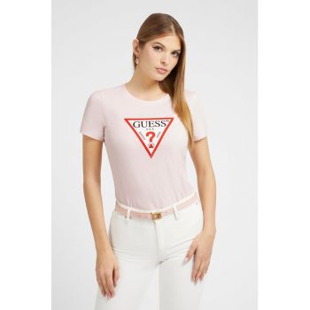 Tricou din bumbac cu imprimeu logo