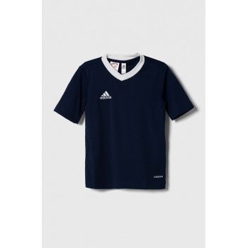 adidas Performance tricou copii ENT22 JSY Y culoarea albastru marin, modelator