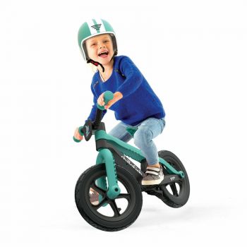 Bicicleta de echilibru Chillafish BMXie 2 cu suport pentru picioare si frana integrate Mint la reducere
