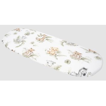 Husa de bumbac Nichiduta cu elastic pentru salteaua de landou Safari de firma original