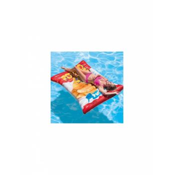 Saltea gonflabila pentru piscina Intex Potato Chips multicolor 178 x 140 cm pentru adulti si copii de firma originala