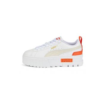 Pantofi sport de piele cu insertii sintetice Mayze