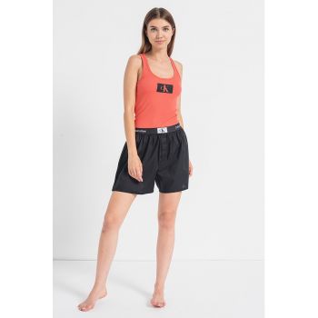 Pijama scurta din amestec de bumbac organic