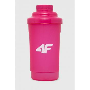 4F shaker 600 ml culoarea roz