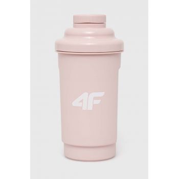 4F shaker 600 ml culoarea roz