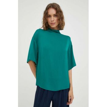 Lovechild bluza femei, culoarea verde, neted de firma originala