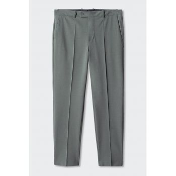 Pantaloni slim fit eleganti din amestec de lana Breda