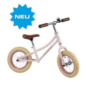 Bicicletă de echilibru retro roz de firma original