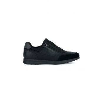 Geox sneakers din piele U AVERY A culoarea negru, U35H5A 0PTEK C9997