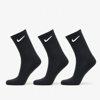 Nike Everyday Cush 3-Pack Crew Socks Black/ White ieftin
