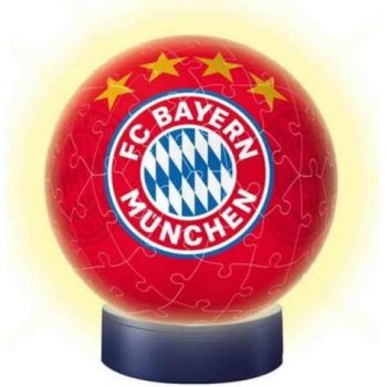 Puzzle 3D Luminos Fc Bayern, 72 Piese