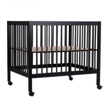 Tarc Childhome 97 cu roti 75x95 cm MDF Negru Tarc Childhome 97 cu roti 75x95 cm MDF Negru