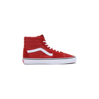 Vans tenisi SK8-Hi barbati, culoarea rosu, VN0007NS49X1