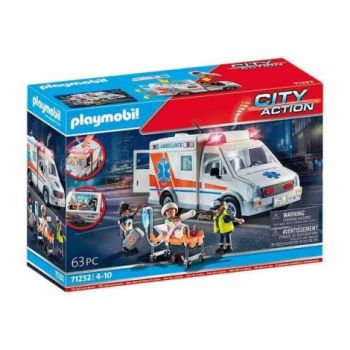 Playmobil - Ambulanta Us la reducere