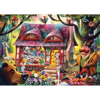 Puzzle Scufita Rosie, 1000 Piese de firma original