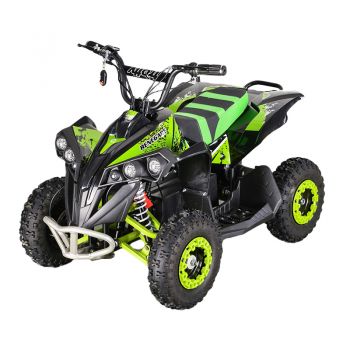 ATV electric,motor 500W cu perii, baterie 36V/12Ah/Lead Acid, 3 viteze, bluetooth, model MA07E Verde