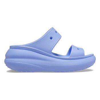 Sandale Crocs Classic Crush Sandal Mov - Moon Jelly ieftine