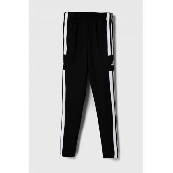 adidas pantaloni SQ21 TR PNT Y GK9553 culoarea negru, neted